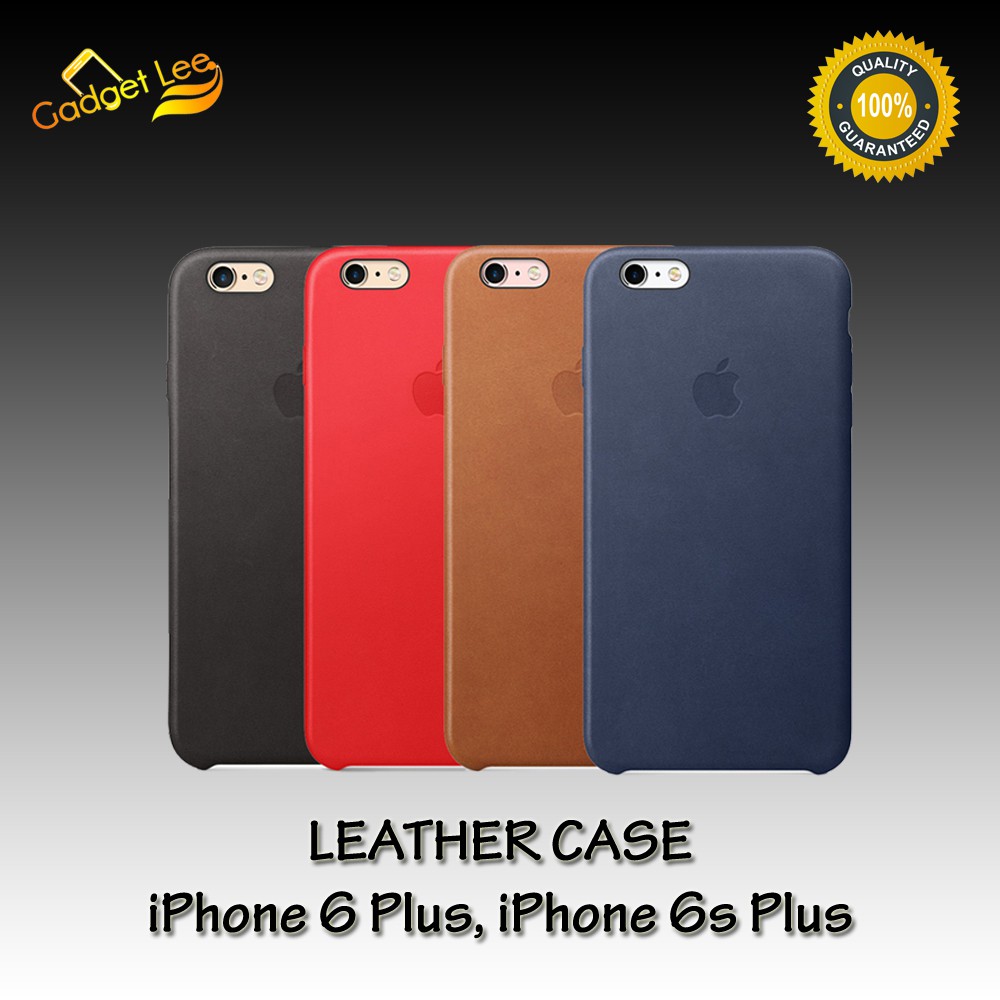 Leather Case - iPhone 6 Plus &amp; iPhone 6s Plus - Soft Premium Quality