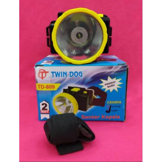 Senter , Senter Kepala , Twin Dog , TD 809