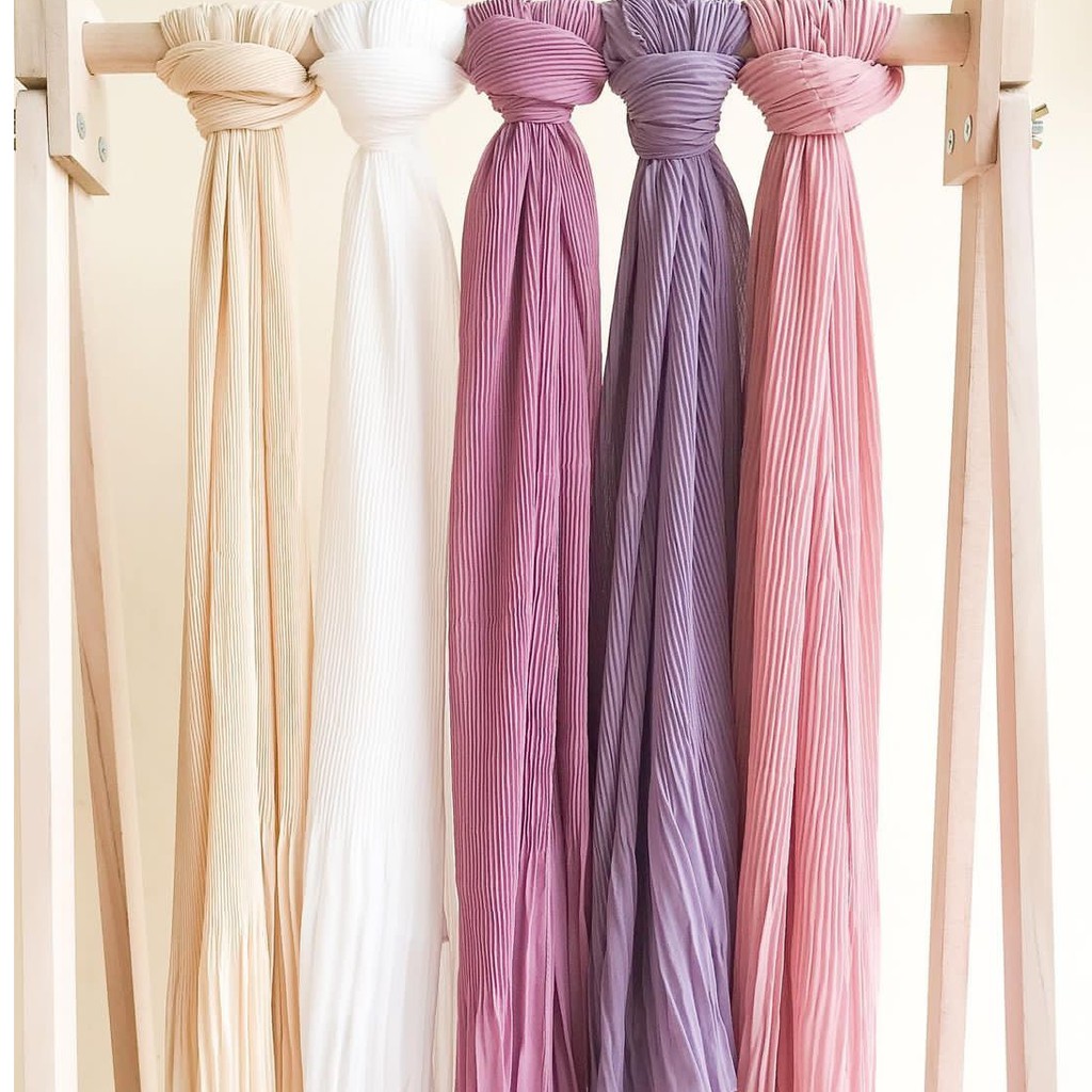 JILBAB BERGO PLISKET CERUTY FULL LIDI HIJAB SYIRIA / BERGO MARYAM PLISKET / BERGO TALI-5