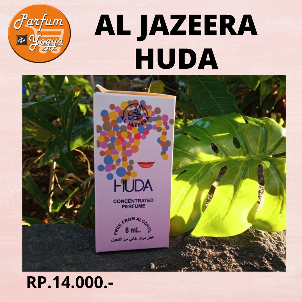 PARFUM  AL JAZEERA HUDA 6 ML/ PARFUM ROLL ON/ PARFUM JOGJA/ PARFUM TRAVELLER/ PARFUM ARAB