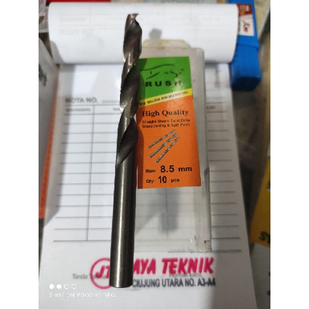 mata bor besi dan kayu 8.5 mm harga satuan/pc