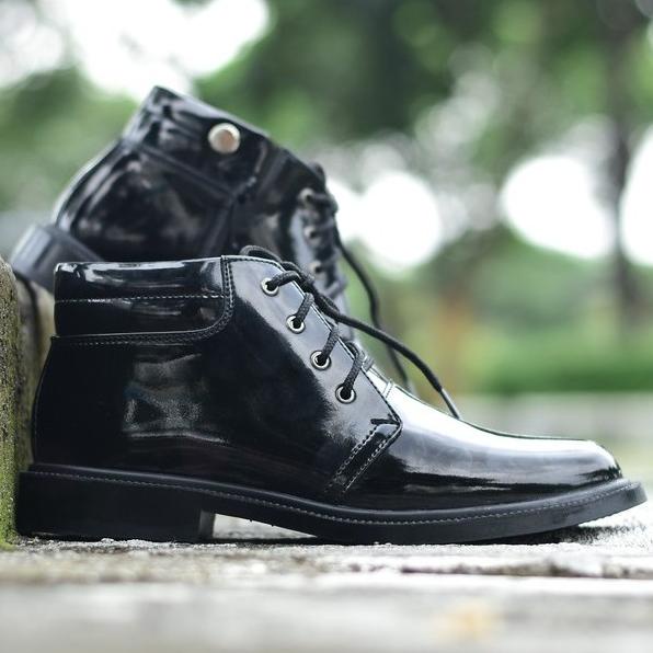 (MENARIK) SEPATU PDH PDL POLRI POLISI TNI SATPAM SECURITY P21 SATPOL PP FORMAL KERJA DINAS OXFORD PR