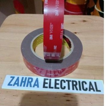 

Double Tape VHB 3M 4900 24mm 12mm 48mm 10mm 8mm 6mm - Lem 3M - Dobel tip 3M - Double tape merah