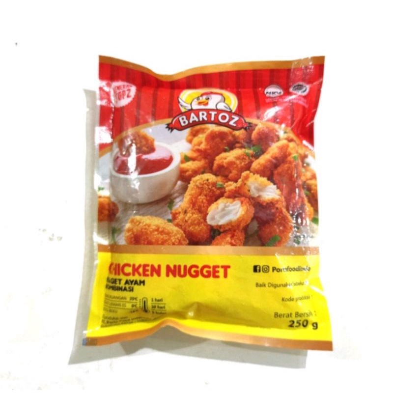 

BARTOZ nugget ayam 250gr