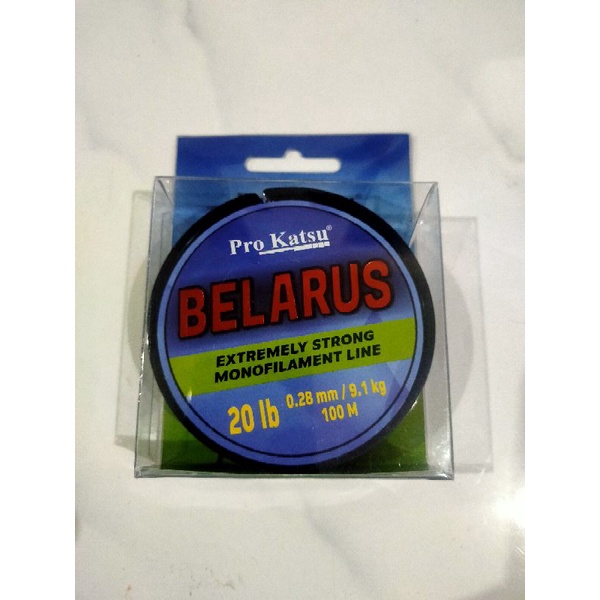 Senar pancing Pro Katsu Belarus ( tersedia ukuran 8Lb, 10Lb, 12Lb, 15Lb, 20Lb )