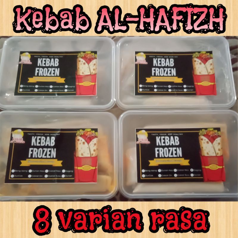 

Kebab Frozen Isi 5 Biji Aneka Varian Rasa Daging Premium 1 Bahan BPOM