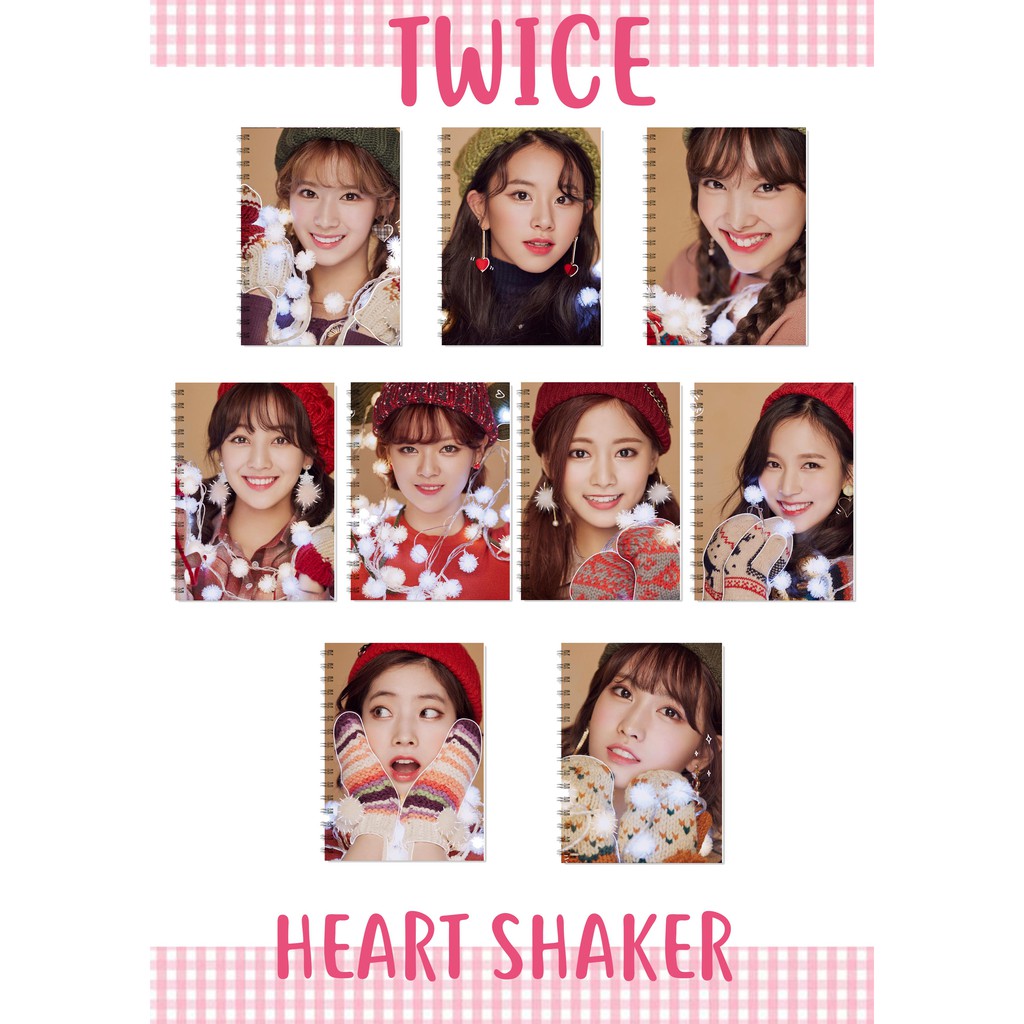 

NOTEBOOK KPOP TWICE momo tzuyu sana nayeon mina jihyo dahyun jeongyeon chaeyoung