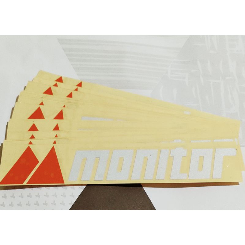 STICKER MONITOR SPONSOR MOTOGP PETRONAS