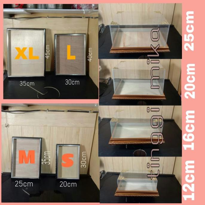 

Premium Product!!! Kotak Hantaran Box Seserahan Mika Ukuran L - Paling Dicari