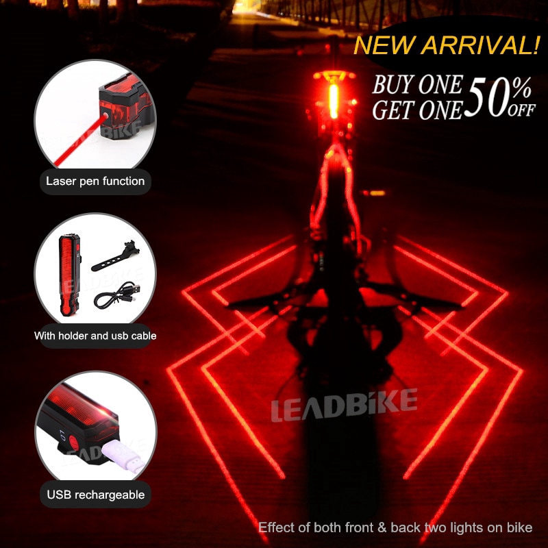 bike back laser light