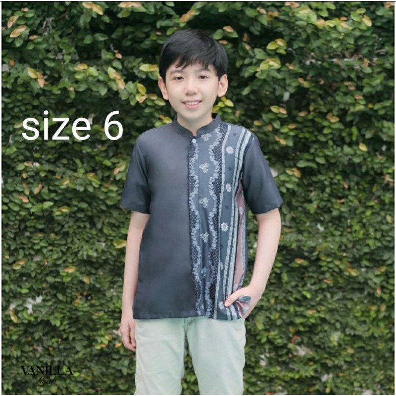 EDELWEIS KOKO ANAK - NAVI by Vanilla Hijab (READY STOK)