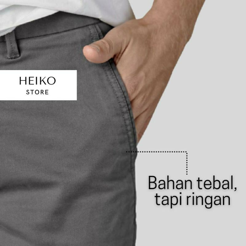 CELANA PRIA CHINO Slim fit Panjang Kerja kantor Santai Liburan Cowok Gentleman Boy Skinnyhtytth