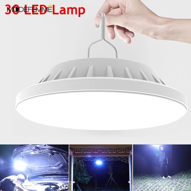 Lampu Malam 30 Led Terang 3 Mode Untuk Pasar / Darurat / Outdoor