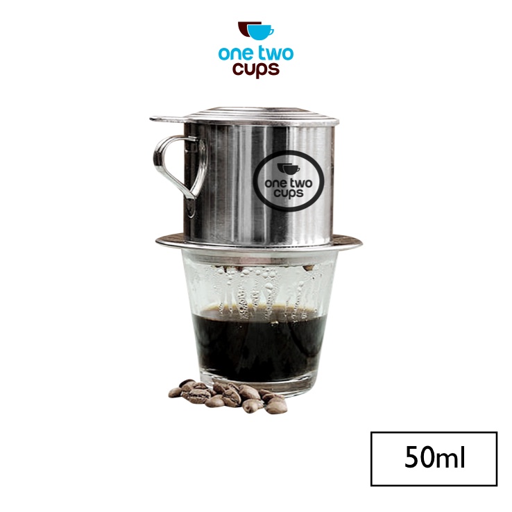 One Two Cups Filter Saring Kopi Coffee Drip Pot 50ml atau 100ml - LC1