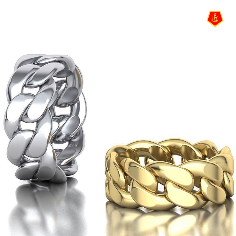 [Ready Stock]Creative Twisted String Glossy Ring