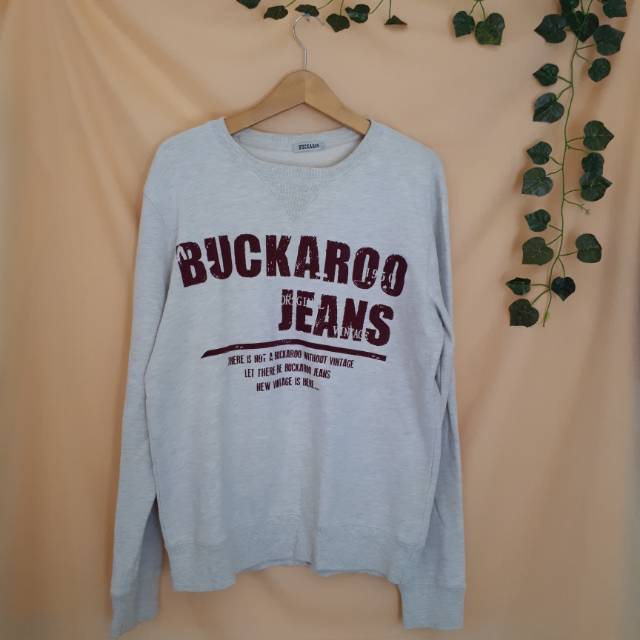 Crewneck sweeter ori second preloved branded buckaroo