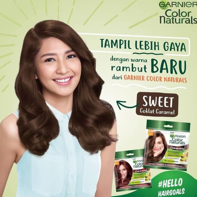 Warna Rambut  Coklat  Kemerahan Garnier  Model Terbaru