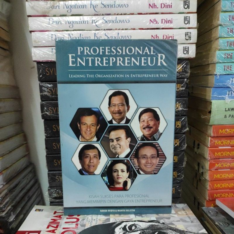 BUKU ORIGINAL PROFESSIONAL ENTREPRENEUR NANDA WIDYA