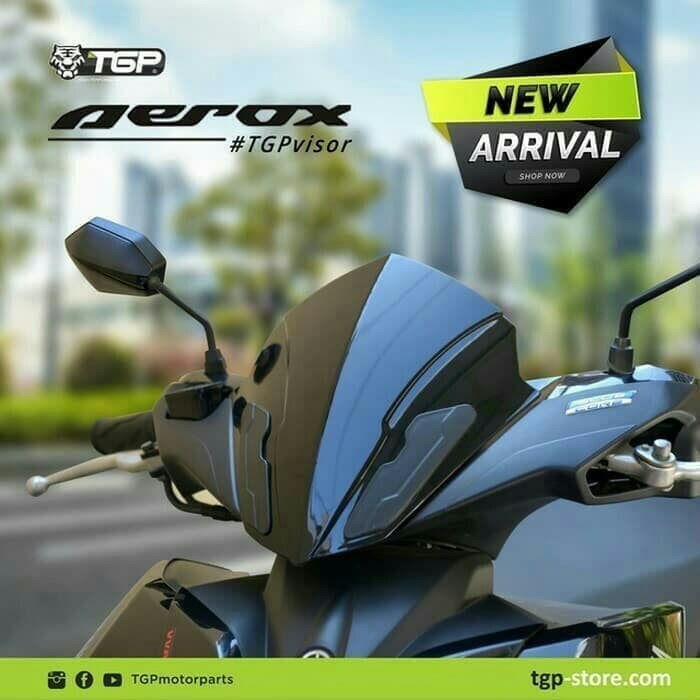 Visor Aerox 155 TGP Visor windshield yamaha New Aerox 2021