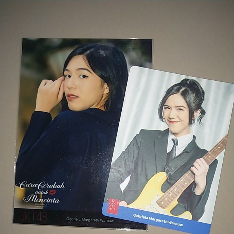 photopack darashinai gaby jkt48 - photocard tour gaby jkt48