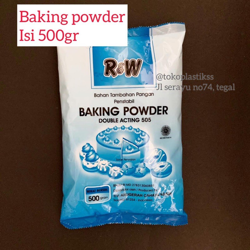 

Baking Powder Rajawali 500gr / pengembang kue