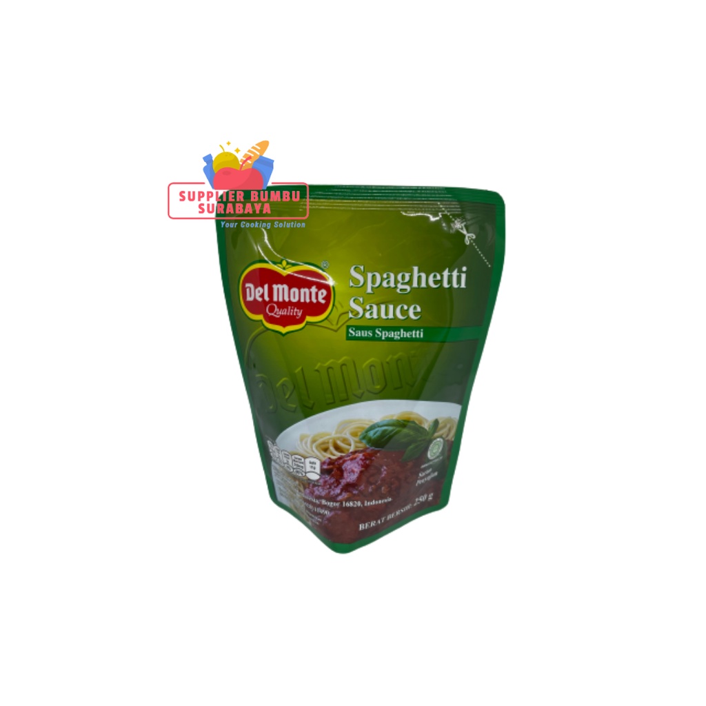 Delmonte Saus Spaghetti Sauce Pouch 250g