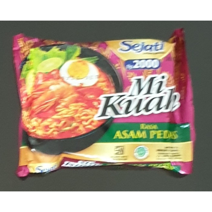 

MIE KUAH rasa ASAM PEDAS
