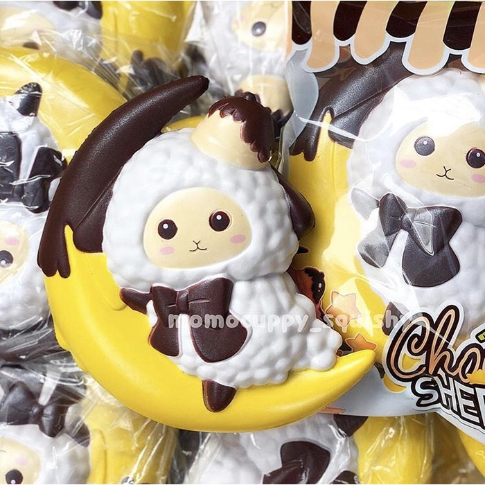 PROMO Squishy licensed moon chocosheep by udream ( domba bulan)