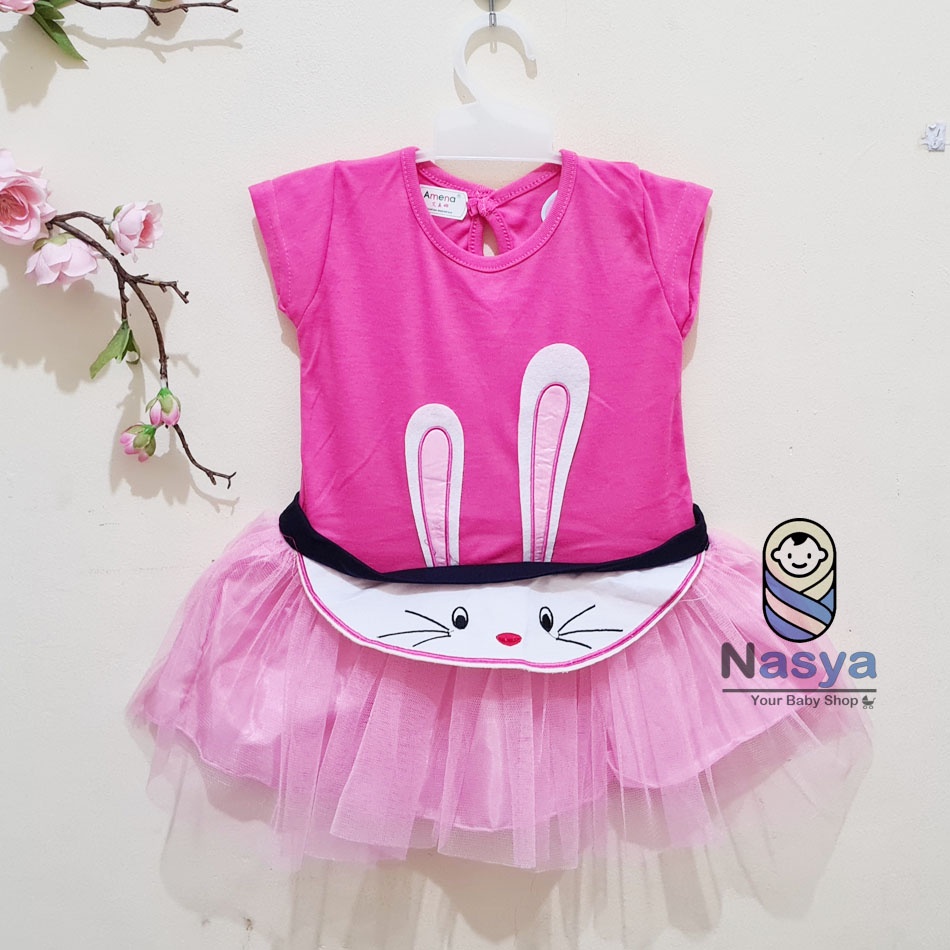 [M-007] Dress Anak / Dress Tutu Amena anak 1 tahunan Keren