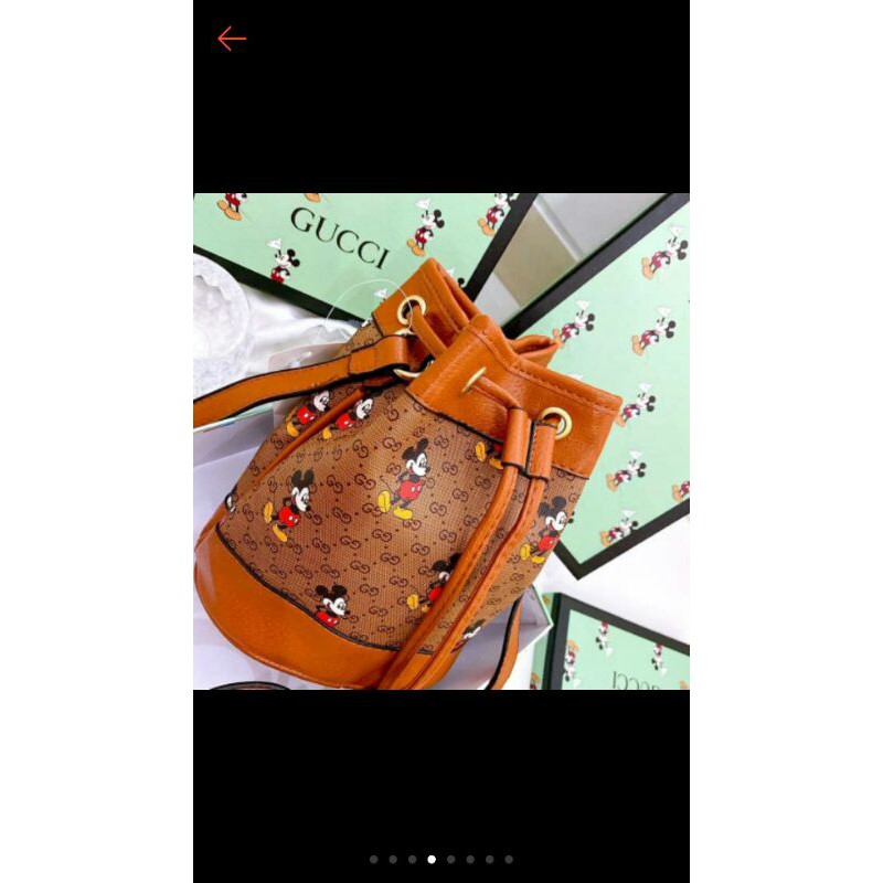 tas gucci x disney mickey free box