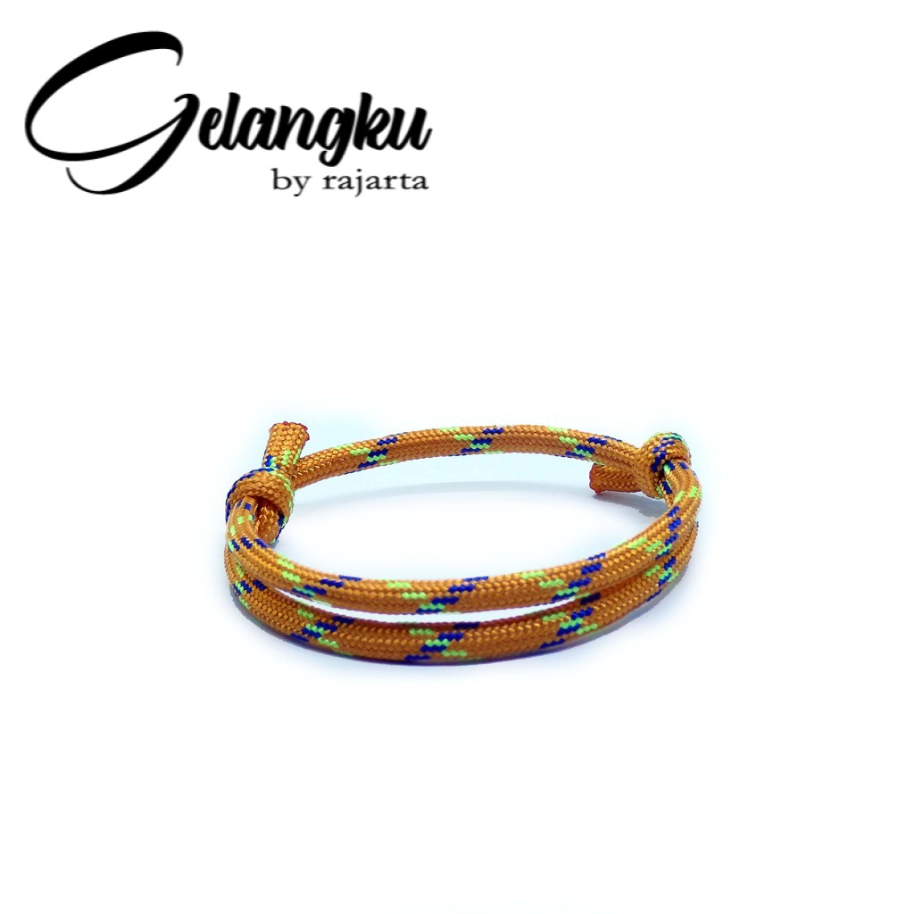 7.7 BIG SALE Gelang Paracord 7 Strand 4Mm Model Simpel