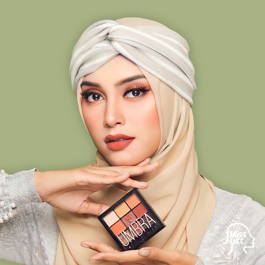 JUST MISS [UMB] UMBRA EYESHADOW PALETTE 9 Color Warna Eye Shadow Perona Mata PINK PASSION / TANNED / TEASE / SUN KISSED