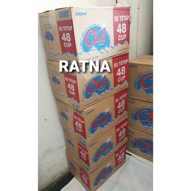 Jual CLUB GELAS 220ml AIR MINERAL CUP (1 Dus Isi 48pcs) Shopee Indonesia