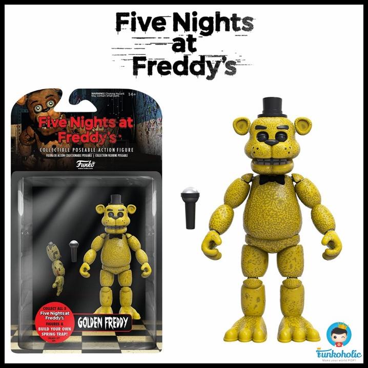 Funko Articulated Action Figure Five Nights At Freddy'S Golden Freddy