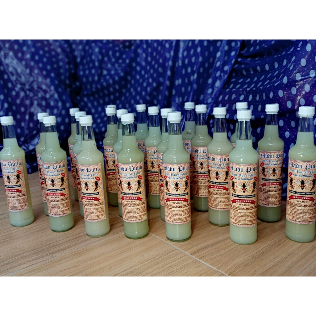 

Madu Putih ~ Inti Royal Jelly (Asli Sumbawa)