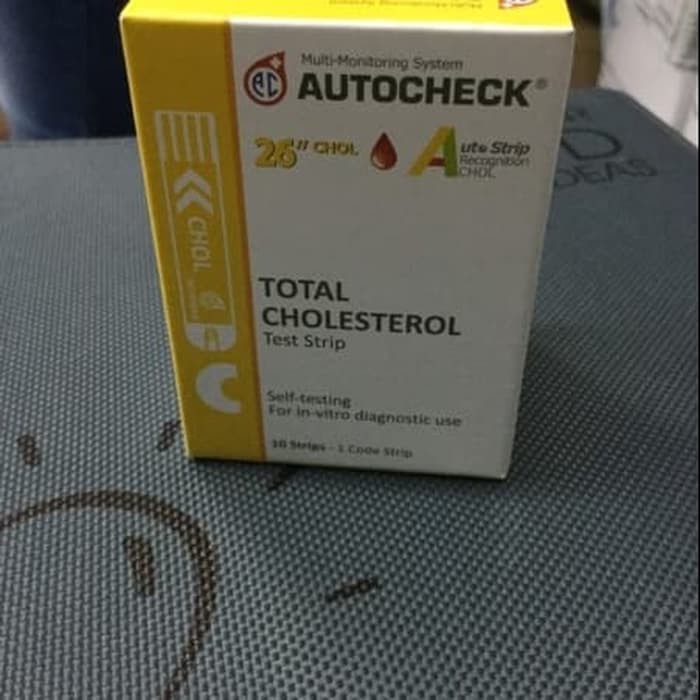 Strips AutoCheck Cholestrol