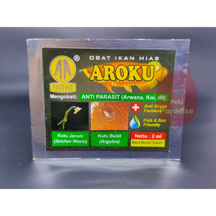 AKARI AROKU 2ML / OBAT KUTU AROWANA / ARWANA