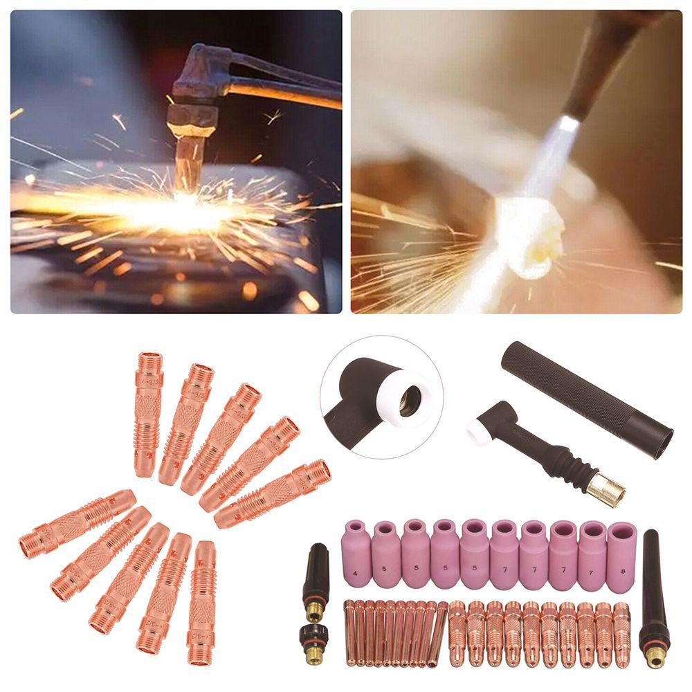 Solighter 5pcs Collet Body Hot Sale Perlengkapan Solder Argon Las WP Seri17 /18 /26