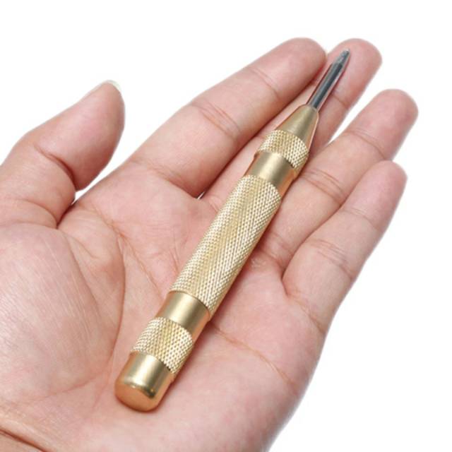 Automatic Center Punch Bor Bit Alat Penanda Titik Bor Perangkat Positioner