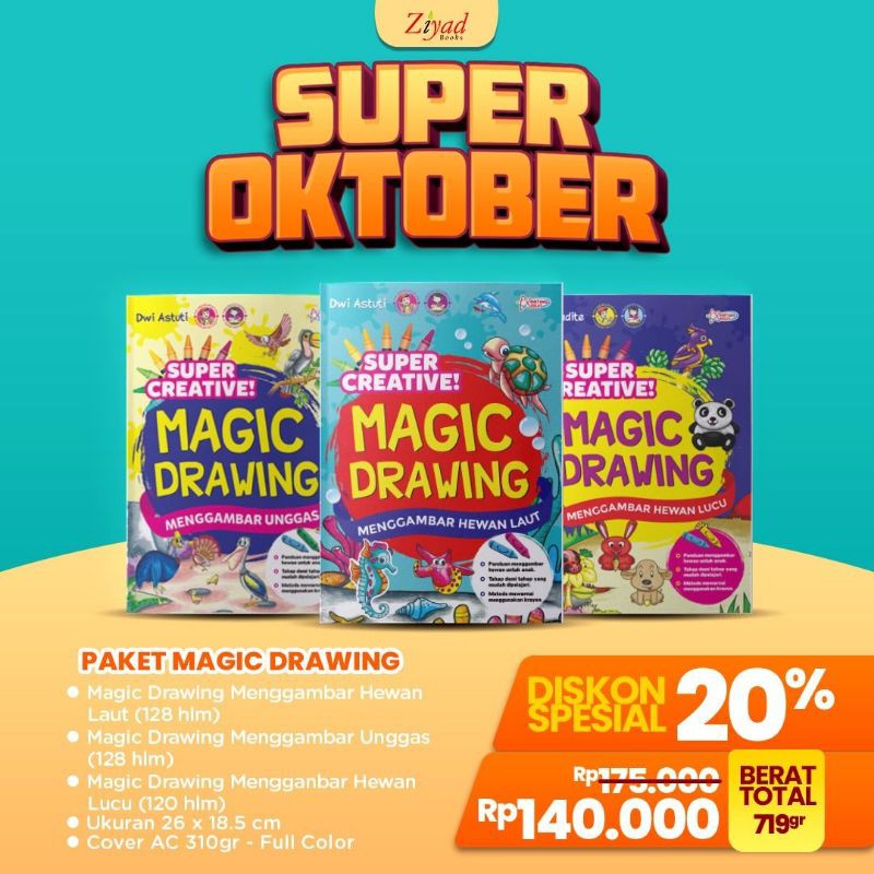 

Paket Magic Drawing (3 buku)