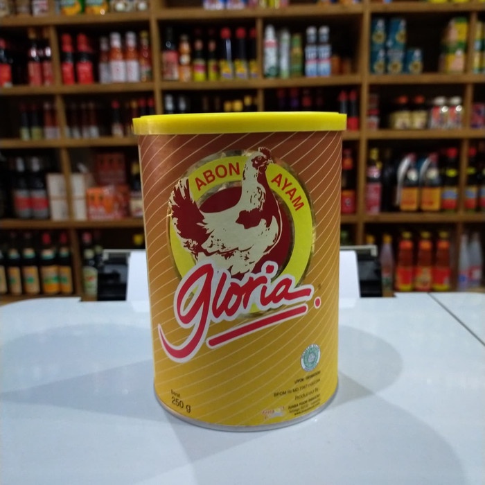 

ABON- ABON GLORIA AYAM 250GR -MAKANAN-KERING.