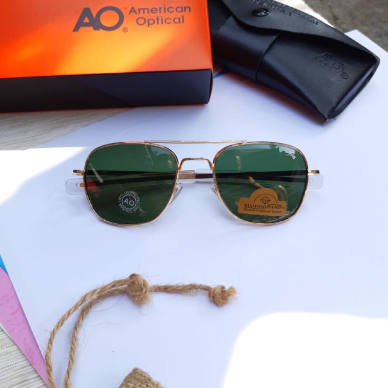Kacamata Pria Sunglasses American Optical Lensa Kaca