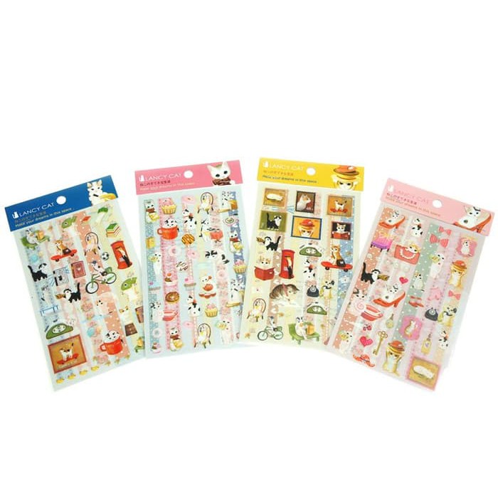 

STICKER LANCY CAT