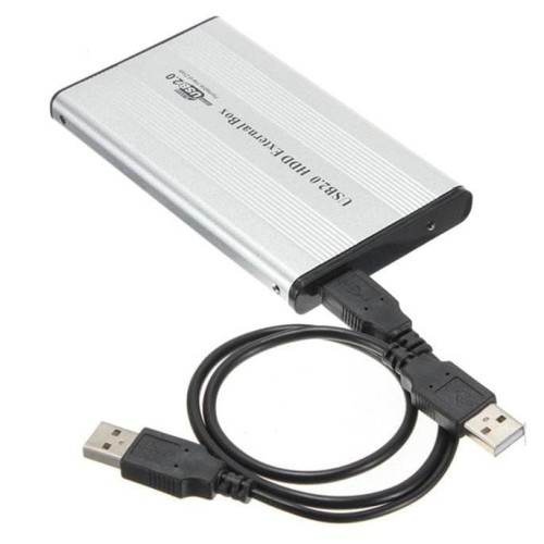 CASE SSD HDD EXTERNAL K-ONE 2.5 SATA USB 2.0 480MBPS ENCLOSURE ALUMINUM - CASING HARD DISK DRIVE