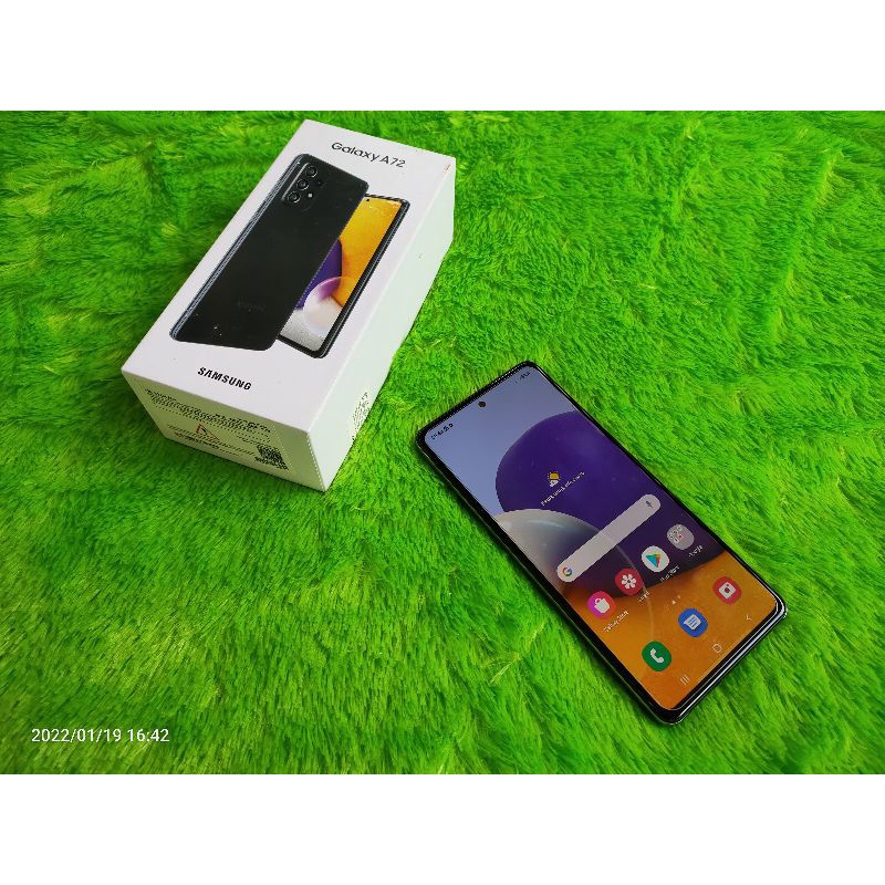 SAMSUNG A72 8/256 bekas seperti baru mulus fulset no hf no minus minus