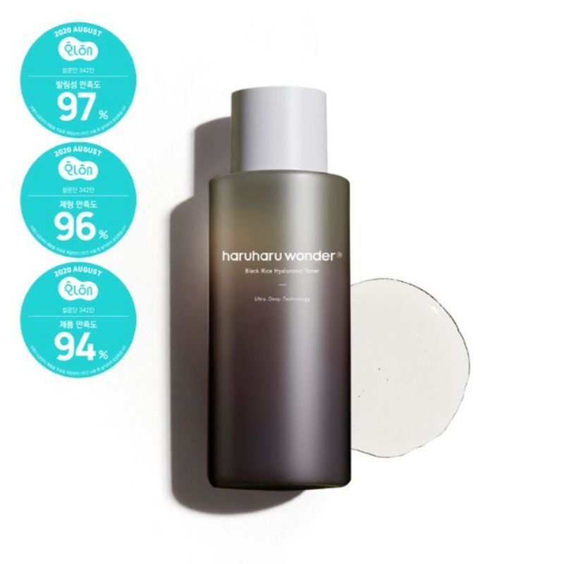 (ORIGINAL) HARUHARU Wonder Black Rice Hyaluronic Toner 150ml