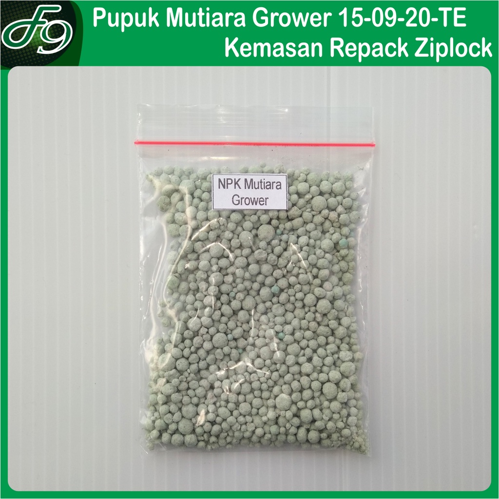 Pupuk NPK Mutiara Grower 15 09 20 TE Nutrisi Pertumbuhan Bunga Buah Tanaman Sayur Buah Bunga