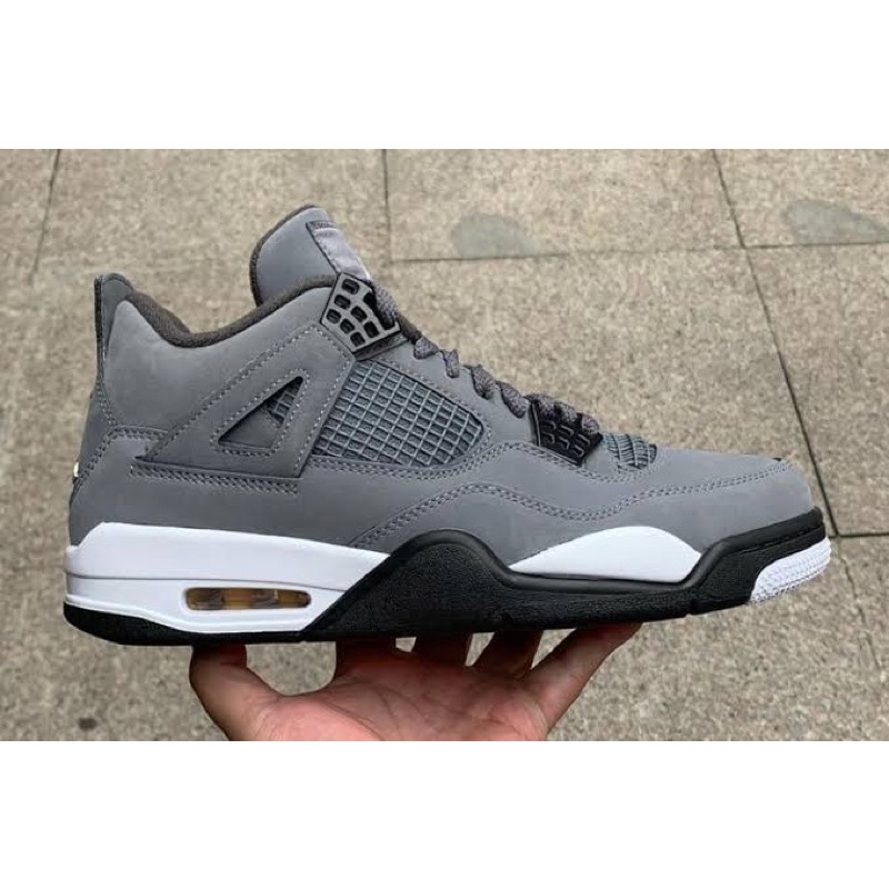 Sepatu nike air jordan 4 Retro cool grey premium original sepatu pria