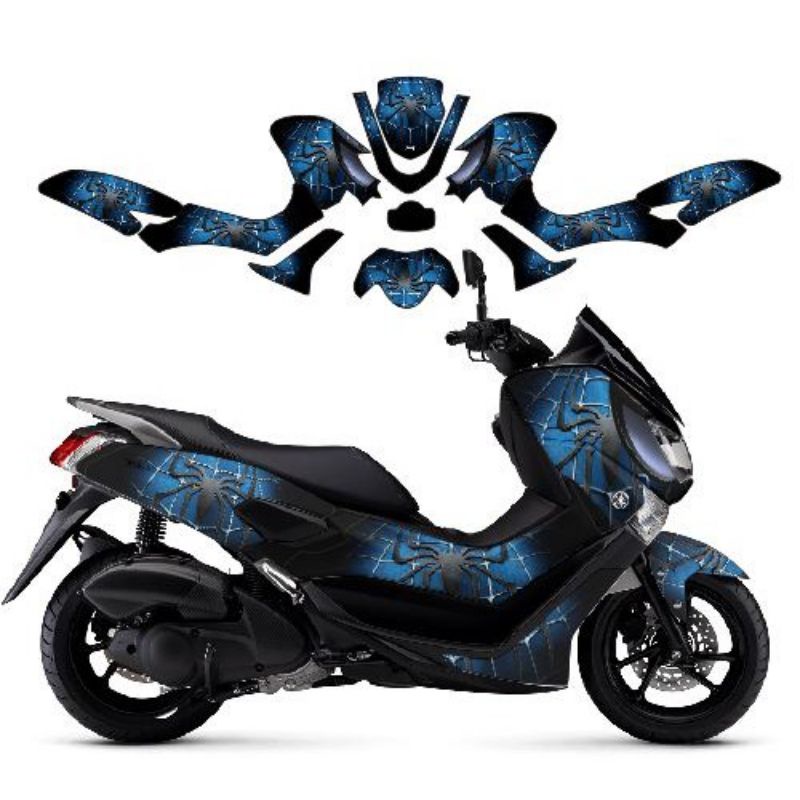 Decal motor nmax old full body Striping nmax 155 full motif variasi Sticker decal nmax old 155