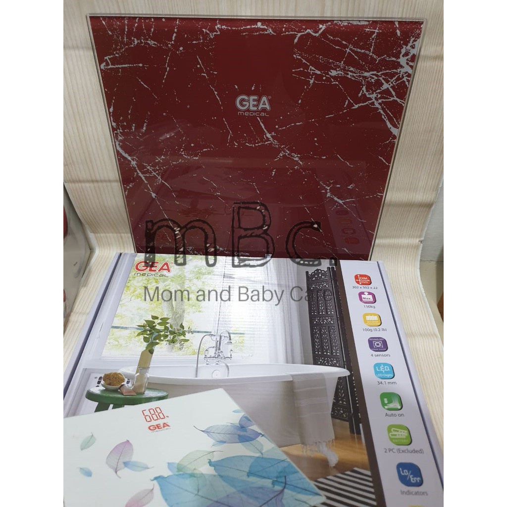 TIMBANGAN BADAN DIGITAL NEW GEA 150KG EB-9350 / 1622 DIGITAL BODY SCALE EB9350 Timbangan Badan Digital / Timbangan Digital Badan / Timbangan Berat Badan Digital GEA EB1622 Motif Kaca Timbangan Berat Badan Digital GEA EB 1622